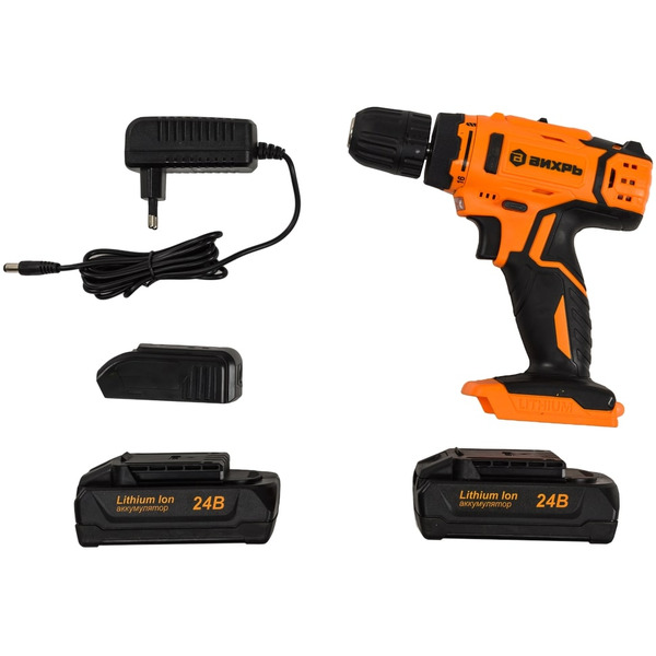 Дрель-шуруповерт Вихрь ДА-24Л-2К (72/14/18)