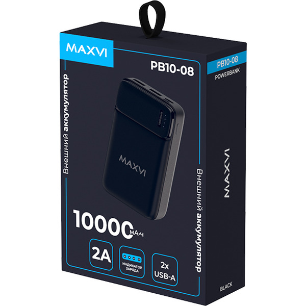 Внешний аккумулятор Maxvi PB10-08