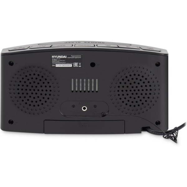 Настольные часы Hyundai H-RCL238 (зеленая подсветка)