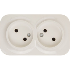 Розетка Leiden Electric Bailly 806026 (бежевый)