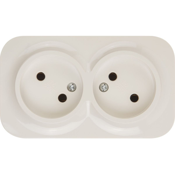 Розетка Leiden Electric Bailly 806026 (бежевый)