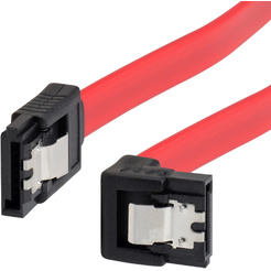 Кабель BURO BU-SATA-SATA-ANG-LOCK