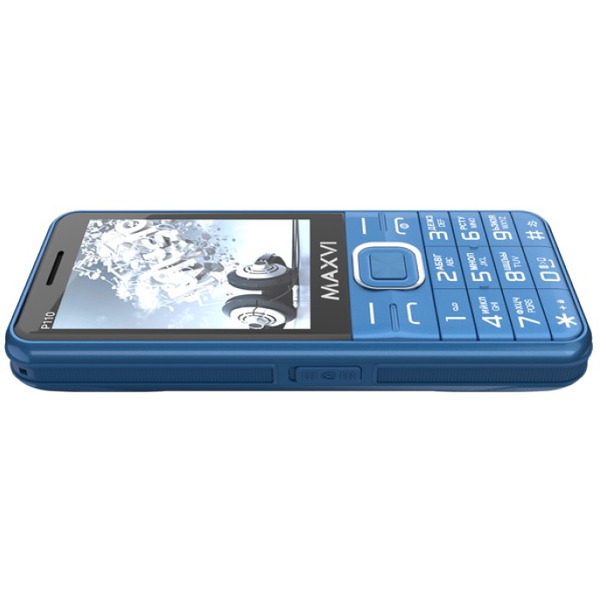 Кнопочный телефон Maxvi P110 (синий)