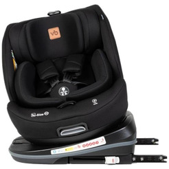 Детское автокресло VipBaby Everest 360 i-Size obsidian LYB839