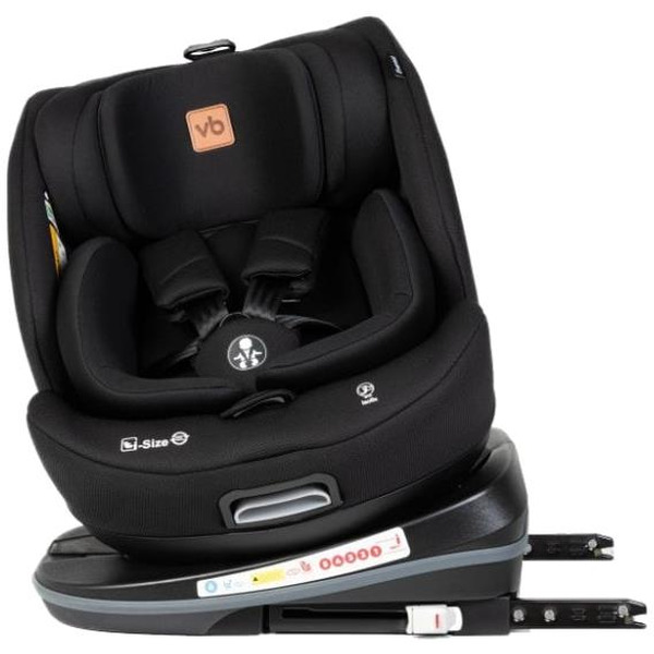 Детское автокресло VipBaby Everest 360 i-Size obsidian LYB839