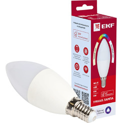 Умная лампочка EKF Connect 5W WIFI RGBW E14 slwf-e14-rgbw