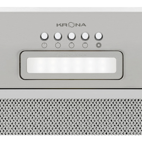 Вытяжка KRONA AMELI LIGHT 600 INOX PB