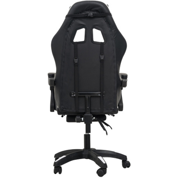 Игровое кресло Calviano 1583 (черный/белый)