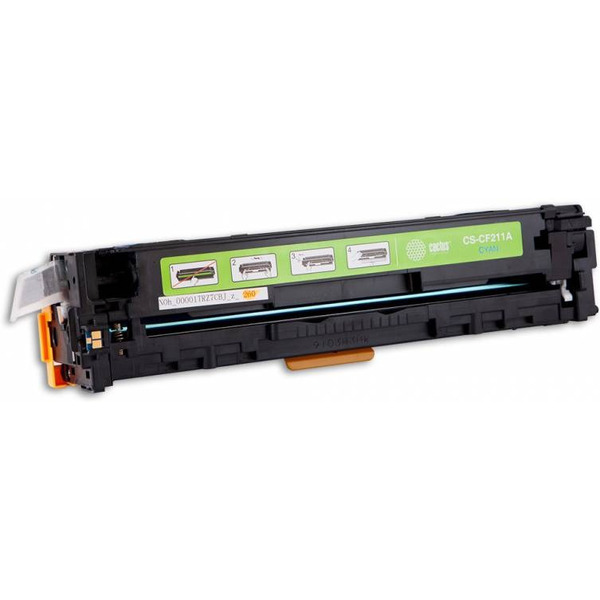 Картридж лазерный Cactus CS-CF211A CF211A голубой (1800стр.) для HP LJ Pro 200 M251/M276