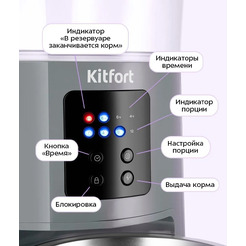 Умная кормушка для животных Kitfort КТ-6568
