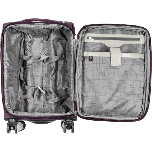 Чемодан MONZA 23014# (S, фиолетовый)