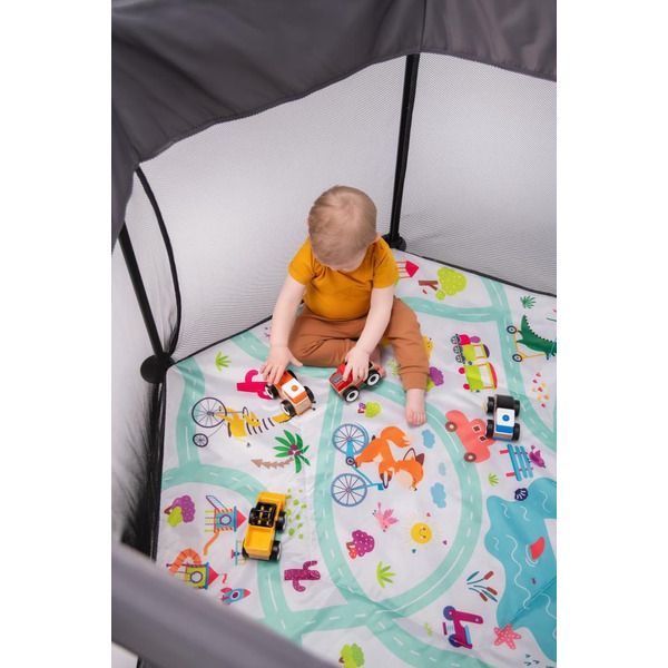 Игровой манеж Lionelo Roel (Grey Multicolor)