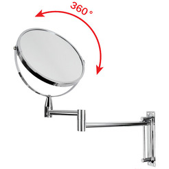 Зеркало косметическое Brabix 607419