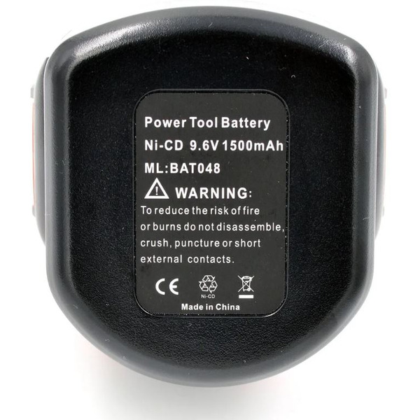 Аккумуляторная батарея VOLAT для Bosch 9.6V 1.5AH (Ni-Cd) PSR960