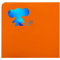 Доска для лепки Мульти-Пульти Чебурашка А4 ДЛ_52993 (оранжевый)