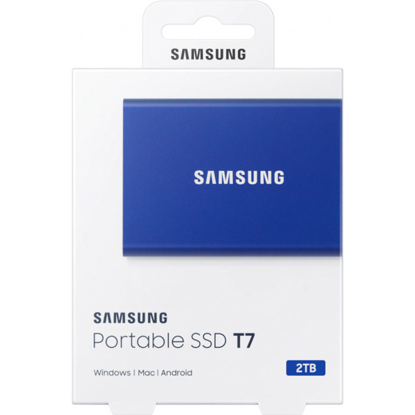 Портативный SSD-накопитель SAMSUNG Т7touch 2TB (MU-PC2T0H/WW)