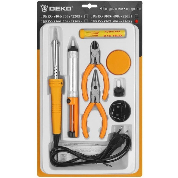 Паяльник Deko SI07 SET 8 065-0567