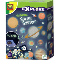 Набор наклеек SES Creative Explore Солнечная система 25123