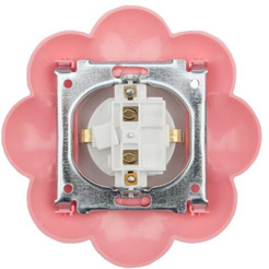 Розетка KRANZ HAPPY Цветок KR-78-0625