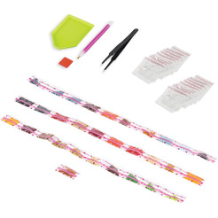 Картина стразами (алмазная мозаика) ОСТРОВ СОКРОВИЩ «Маки» 662575