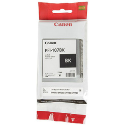 Чернильница CANON PFI 107BK для принтера IPF 670/770/780/785 черная (130 мл)