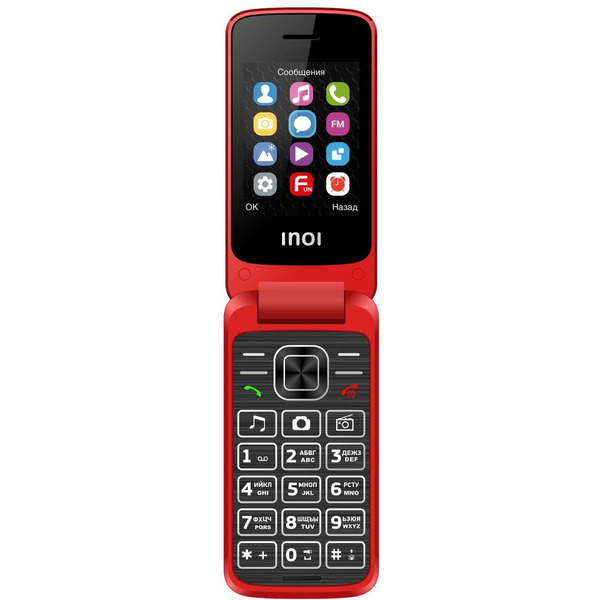 Мобильный телефон Inoi 245R (красный)