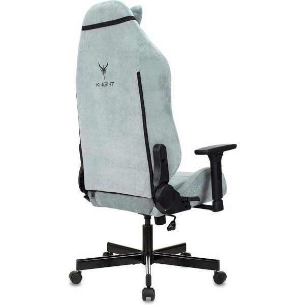 Кресло игровое Knight N1 Fabric Light-28 (1626368) серо-голубой