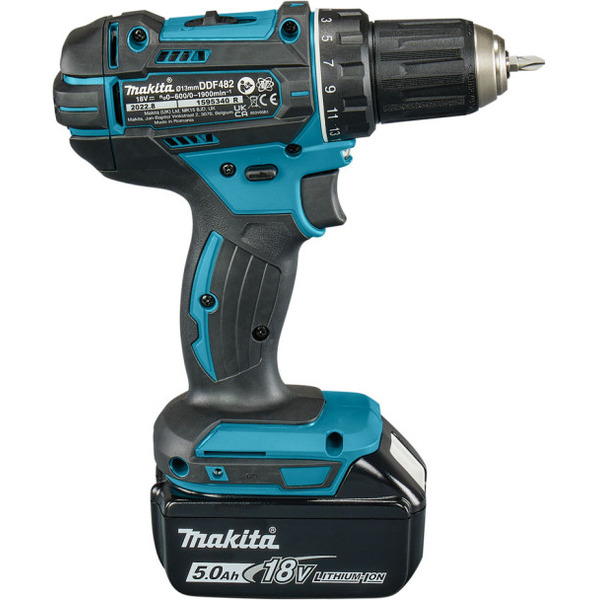 Дрель-шуруповерт Makita DDF482RTJ