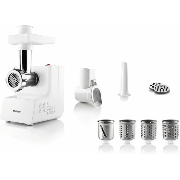 Мясорубка ZELMER ZMM0854WRU/687.54 WHITE