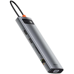 USB-хаб Baseus CAHUB-CT0G (серый)