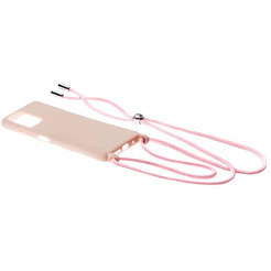 Бампер Bingo Lanyard для Samsung Galaxy A03s (персиковый)