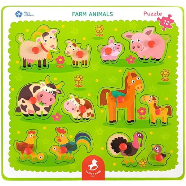 Пазл Мастер Вуд Домашние животные PV5