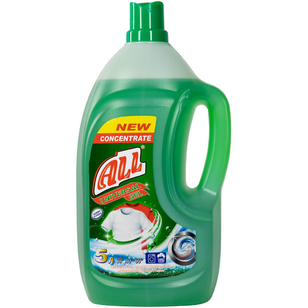 Гель для стирки ALL Universal 5 л (125 стирок)