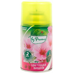 Сменный блок для освежителя воздуха Green collection by Provence Цветущая вишня 250 мл