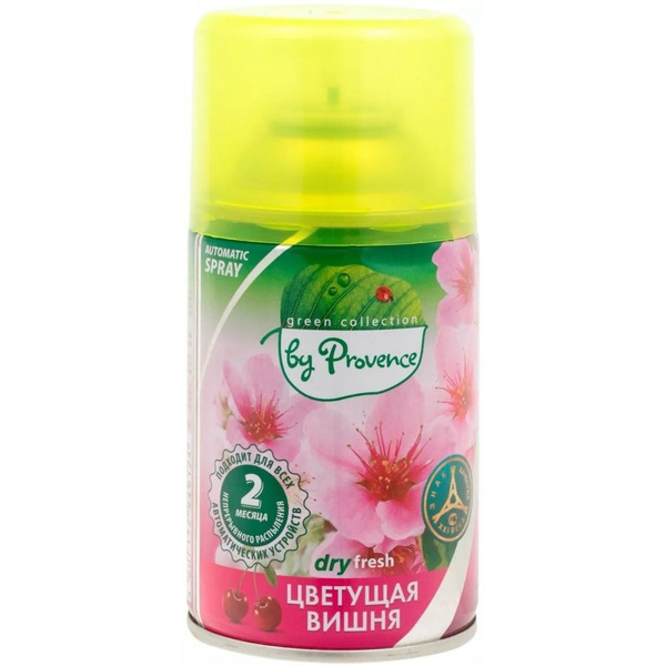 Сменный блок для освежителя воздуха Green collection by Provence Цветущая вишня 250 мл