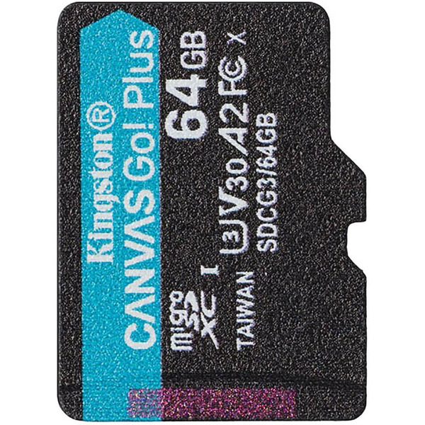 Карта памяти Kingston Canvas Go! Plus microSDXC 64GB (SDCG4/64GB)
