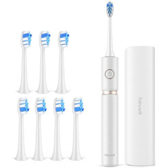Электрическая зубная щетка Fairywill P11 (белый, 8 насадок)