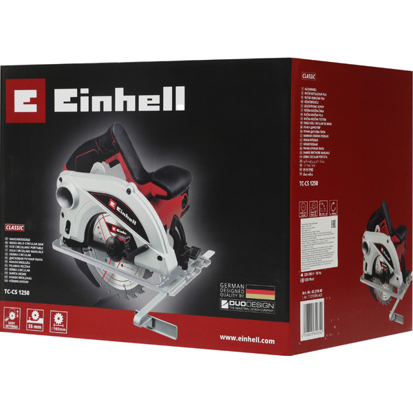 Дисковая (циркулярная) пила Einhell TC-CS 1250 (4331040)