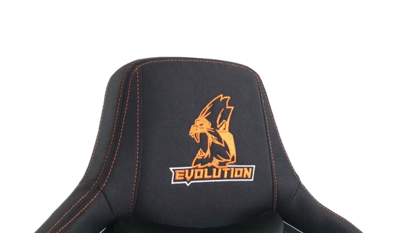 Игровое кресло Evolution Nomad (черный/оранжевый)