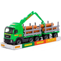 Автомобиль-лесовоз с прицепом Полесье 58348