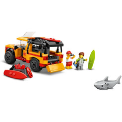 Конструктор LEGO City 60453 Спасательный внедорожник на пляже