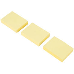 Бумага д/заметок 3*100 л., желтый DELI A00153