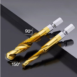 Набор сверл по металлу DELI DIN 338, 150°, 3-10мм