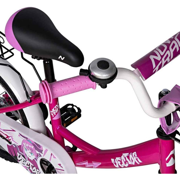 Детский велосипед Novatrack Vector 16 163VECTOR.PR5 (фуксия)