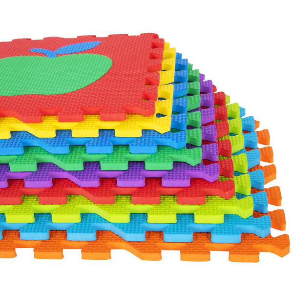 Коврик-пазл напольный ЮНЛАНДИЯ Фрукты-овощи 664665