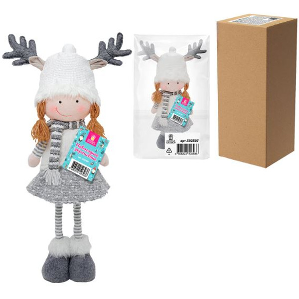 Новогоднее украшение Золотая сказка Девочка 592507