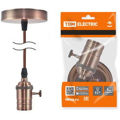 Патрон металлический TDM ELECTRIC Лофт SQ0335-0075