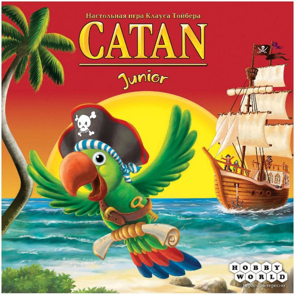Настольная игра Hobby World 915499 Колонизаторы Catan Junior (2024)