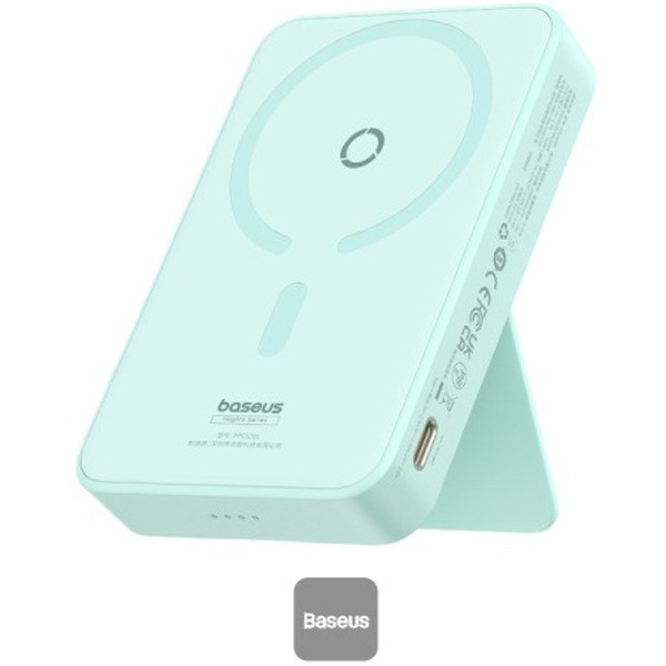Внешний аккумулятор Baseus MagPro Magsafe 5000mAh 20W (мятный)