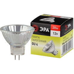 Лампочка ЭРА GU4-MR11-20W-12V-30CL